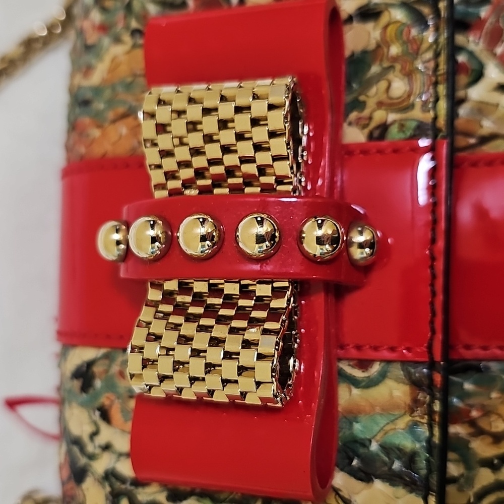 Authentic Christian Louboutin Snakeskin Sweet Charity - Picture 15 of 17